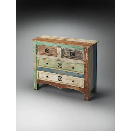 Decatur Recycled Wood Drawer Chest